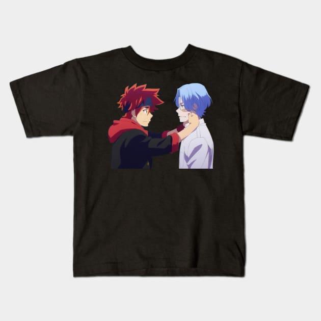 Reki and Langa being cuties Kids T-Shirt by Sophprano